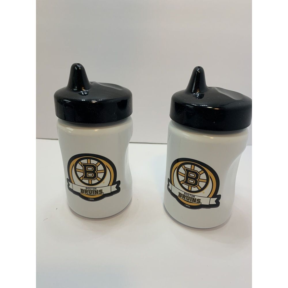 NHL Boston Bruins Sippy Cup 2 Pack 9oz  /NHL Licensed /‎ Bruins Fans New England